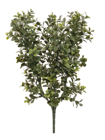 UV-Resistant Green Boxwood Picks for Indoor/Outdoor Use (6 Pack) - 17", Floral Home by Artificial Flowers